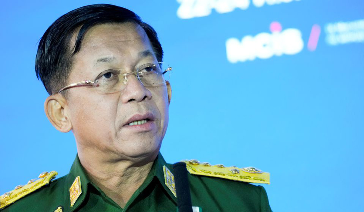Myanmar army ruler pledges elections, ASEAN cooperation in speech six months after coup